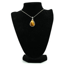 Load image into Gallery viewer, Tigers eye Pendant 925 Silver