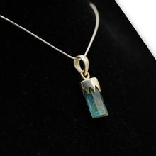 Load image into Gallery viewer, Aquamarine Pendant 925 Silver