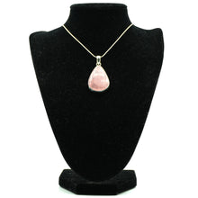 Load image into Gallery viewer, Rose Quartz pendant 925 Silver