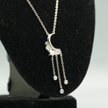 Load image into Gallery viewer, Moonstone Necklace 925 Silver