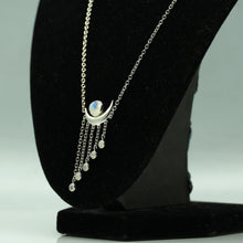 Load image into Gallery viewer, Moonstone Necklace 925 Silver