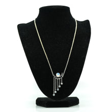 Load image into Gallery viewer, Moonstone Necklace 925 Silver