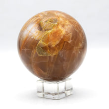Load image into Gallery viewer, Peach Moonstone Sphere
