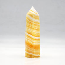 Load image into Gallery viewer, Banded Orange Calcite Towers