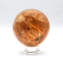 Load image into Gallery viewer, Peach Moonstone Sphere