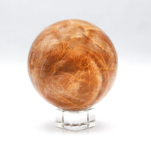 Load image into Gallery viewer, Peach Moonstone Sphere
