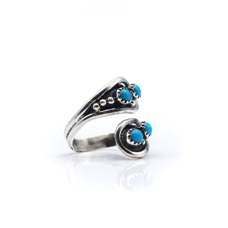 Navajo Turquoise Multi Stone in 925 Silver