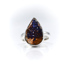 Load image into Gallery viewer, Azurite Ring 925 Silver
