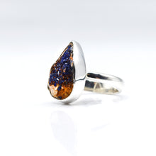 Load image into Gallery viewer, Azurite Ring 925 Silver
