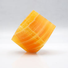 Load image into Gallery viewer, Orange Calcite Cube