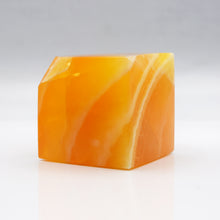 Load image into Gallery viewer, Orange Calcite Cube