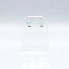 Load image into Gallery viewer, Zuni Heart Earrings in Sterling Silver