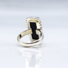 Load image into Gallery viewer, Green Garnet Ring 925 Silver