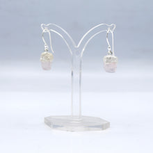 Load image into Gallery viewer, Rose Quartz Earrings 925 Silver