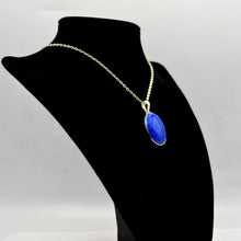 Load image into Gallery viewer, Lapis Pendant 925 Silver