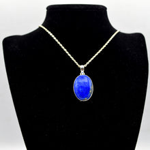 Load image into Gallery viewer, Lapis Pendant 925 Silver