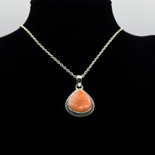 Load image into Gallery viewer, Sunstone Pendant 925 Silver