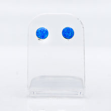 Load image into Gallery viewer, Zuni Synthesized Opal Earring in 925 Silver