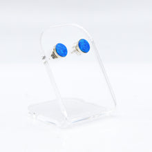 Load image into Gallery viewer, Zuni Synthesized Opal Earring in 925 Silver