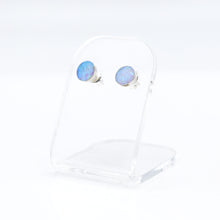 Load image into Gallery viewer, Zuni Synthesized Opal Earring in 925 Silver
