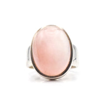 Load image into Gallery viewer, Rose Quartz Ring 925 Silver