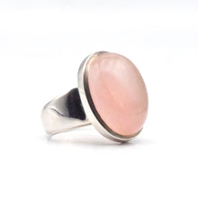 Load image into Gallery viewer, Rose Quartz Ring 925 Silver