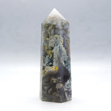 Load image into Gallery viewer, Moss Agate Tower