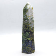 Load image into Gallery viewer, Moss Agate Tower