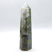 Load image into Gallery viewer, Moss Agate Tower