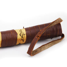 Load image into Gallery viewer, Navajo Stone Axe in Leather and Pyrographed Wood