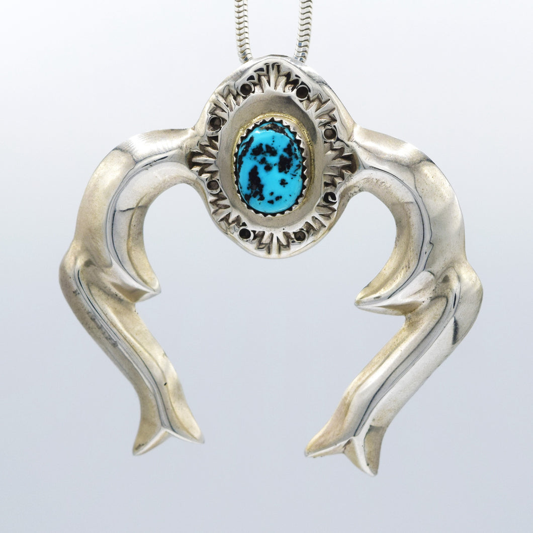 Navajo, 925 Silver Turquoise Pendant