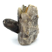 Load image into Gallery viewer, Green Tourmaline in Smoky Quartz