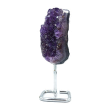 Load image into Gallery viewer, Amethyst Geode on stand