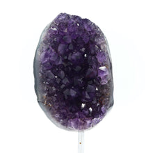 Load image into Gallery viewer, Amethyst Geode on stand