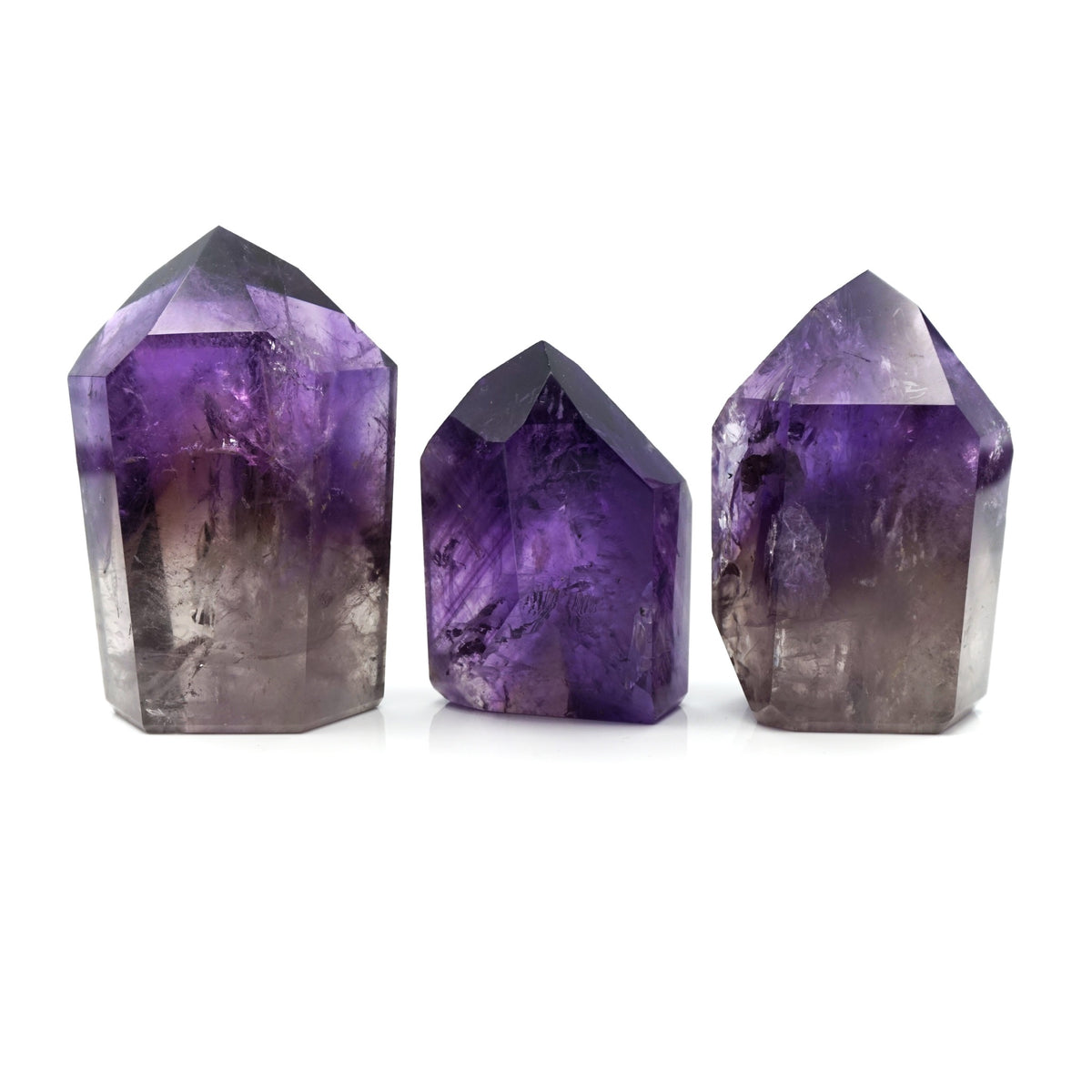 Amethyst outlets from Gouveia, Brazil (Keys, Penetrator Crystal)