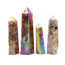 Load image into Gallery viewer, Flower Agate Aura Point