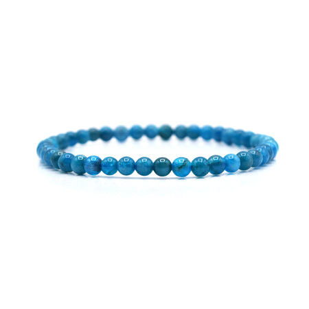 Apatite 4mm Beaded Bracelet