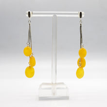 Load image into Gallery viewer, Amber Earrings in 925 Silver