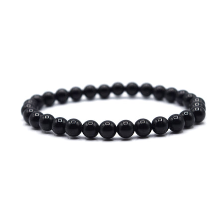Black Tourmaline Beaded Bracelet