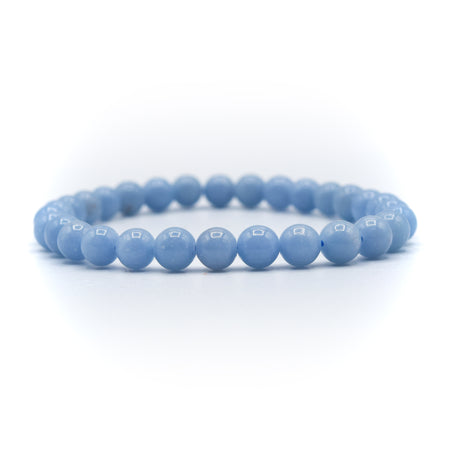 Angelite Beaded Bracelet