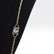 Load image into Gallery viewer, Zuni, Turquoise and Coral Necklace
