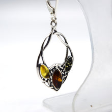 Load image into Gallery viewer, Amber Trio Earrings 925 Silver
