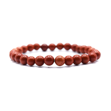 Red Jasper Beaded Bracelet