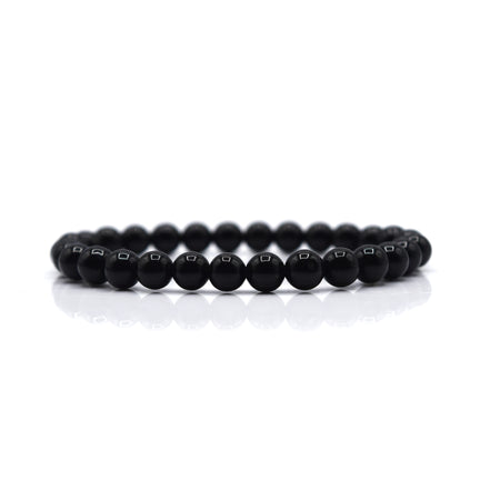 Black Obsidian Beaded bracelet