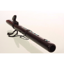 Load image into Gallery viewer, Crow With Turquoise Inlay &quot;Am&quot; - Ebonised Walnut

