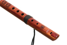 Load image into Gallery viewer, ROOT CHAKRA SPIRIT FLUTE KEY OF HIGH C minor - AROMATIC CEDAR