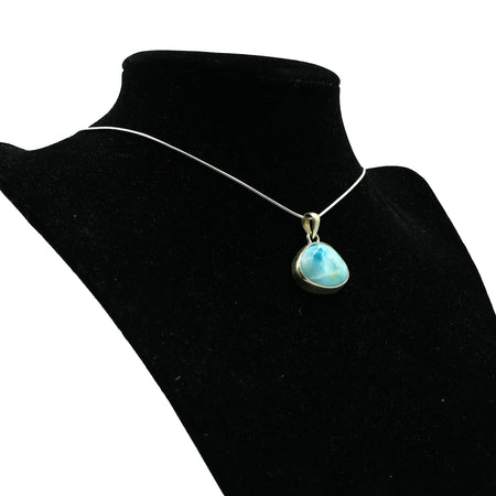 Larimar Pendant 925 Silver