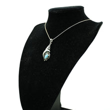 Load image into Gallery viewer, Larimar Shell Pendant
