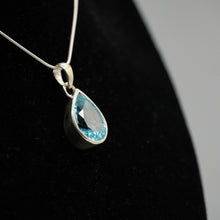 Load image into Gallery viewer, Aquamarine Pendant  925 Silver
