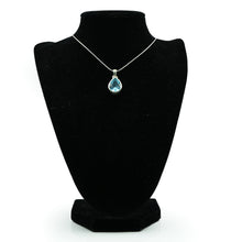 Load image into Gallery viewer, Aquamarine Pendant  925 Silver
